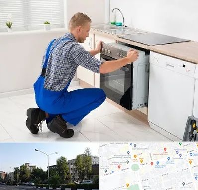 تعمیر اجاق گاز در میدان کاج