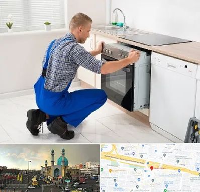 تعمیر اجاق گاز در رسالت