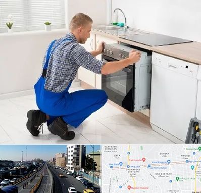 تعمیر اجاق گاز در پیروزی 