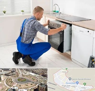 تعمیر اجاق گاز در پرند