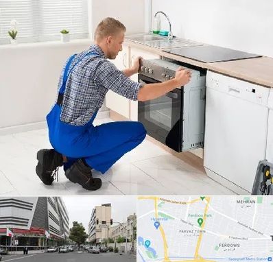 تعمیر اجاق گاز در بلوار فردوس 