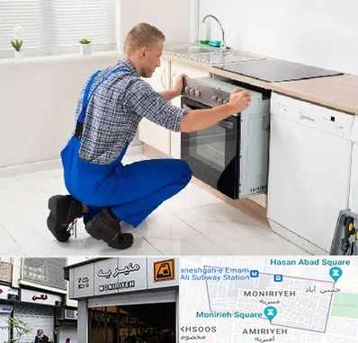 تعمیر اجاق گاز در منیریه 