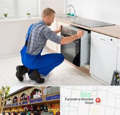 تعمیر اجاق گاز در 15 خرداد