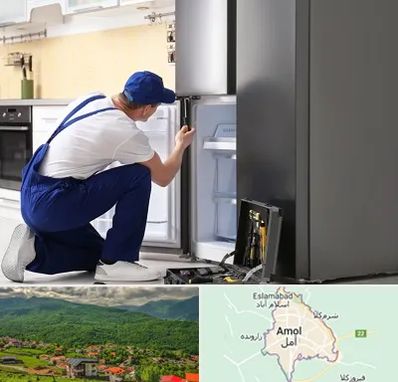 سرویس یخچال در آمل