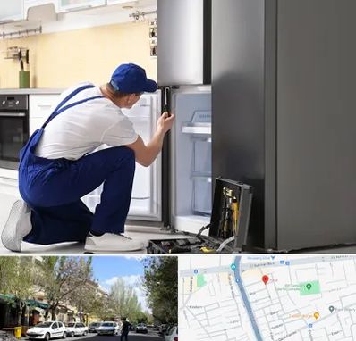 سرویس یخچال در کوی فیروز تبریز