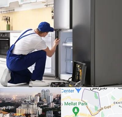 سرویس یخچال در الهیه 