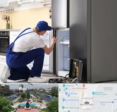 سرویس یخچال در بهارستان 