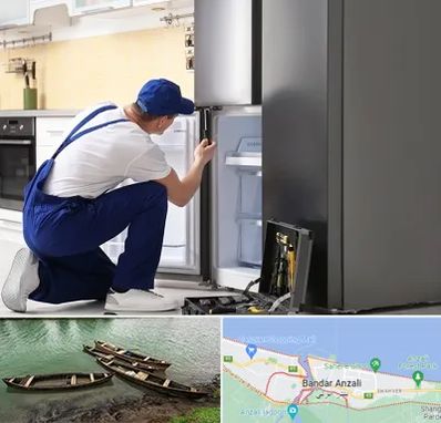 سرویس یخچال در بندر انزلی