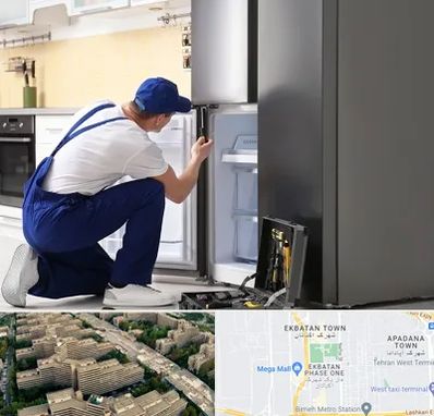 سرویس یخچال در اکباتان 