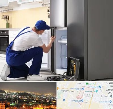 سرویس یخچال در مارلیک کرج