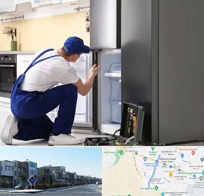 سرویس یخچال در شریعتی مشهد