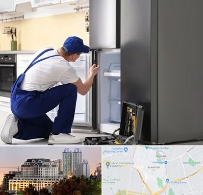 سرویس یخچال در فرشته 