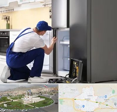 سرویس یخچال در بومهن