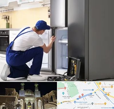 سرویس یخچال در زرگری شیراز