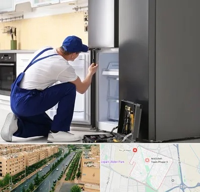 سرویس یخچال در فاز سه اندیشه