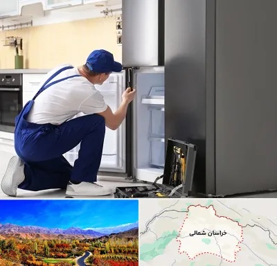 سرویس یخچال در خراسان شمالی