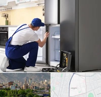 سرویس یخچال در جمشیدیه