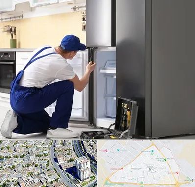 سرویس یخچال در قاسم آباد مشهد