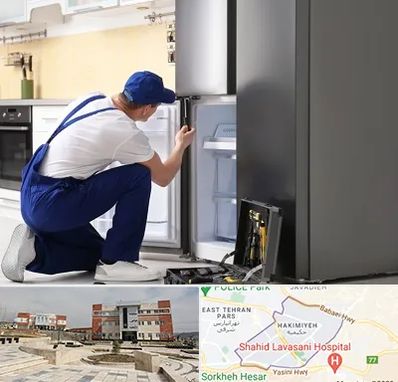 سرویس یخچال در حکیمیه 