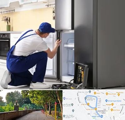 سرویس یخچال در بلوار گیلان رشت