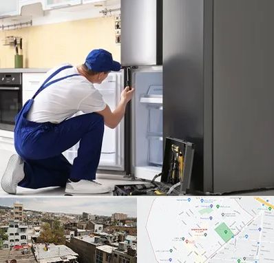 سرویس یخچال در شمیران نو