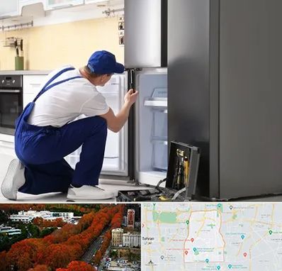 سرویس یخچال در منطقه 6 تهران