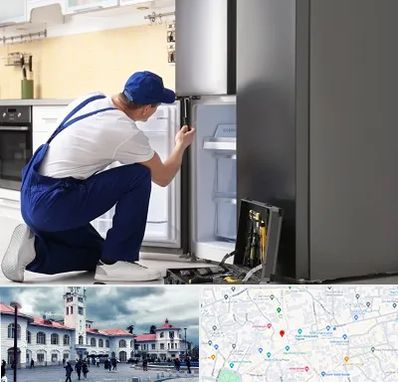 سرویس یخچال در میدان شهرداری رشت