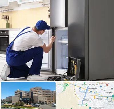 سرویس یخچال در صیاد شیرازی مشهد