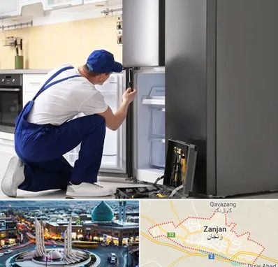 سرویس یخچال در زنجان