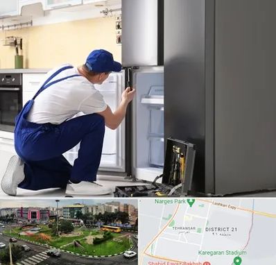 سرویس یخچال در تهرانسر 