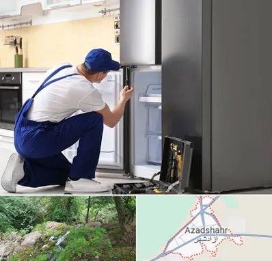 سرویس یخچال در آزادشهر