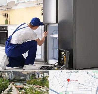 سرویس یخچال در بلوار تعاون