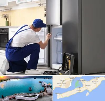 سرویس یخچال در قشم