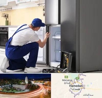 سرویس یخچال در همدان