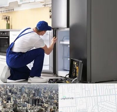 سرویس یخچال در جیحون