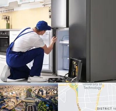 سرویس یخچال در استاد معین 