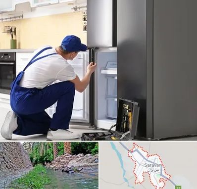 سرویس یخچال در سراوان