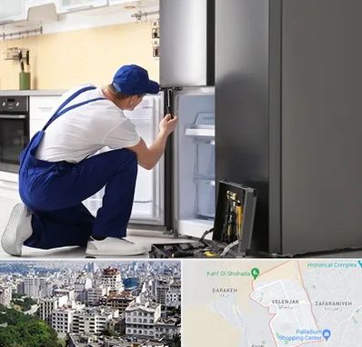 سرویس یخچال در ولنجک 