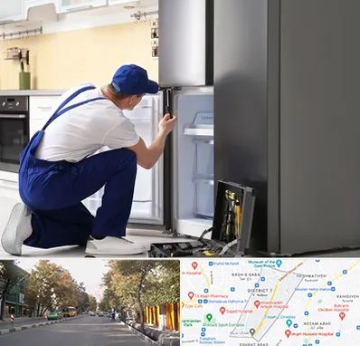 سرویس یخچال در شریعتی 