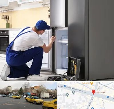 سرویس یخچال در شهناز تبریز