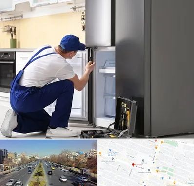 سرویس یخچال در بلوار معلم مشهد