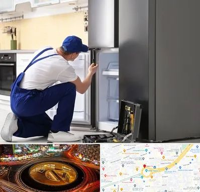 سرویس یخچال در میدان ولیعصر