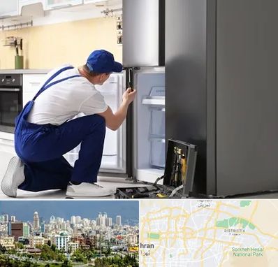 سرویس یخچال در شرق تهران 