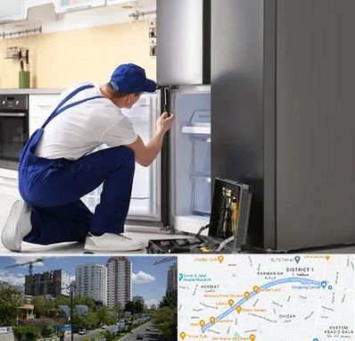 سرویس یخچال در اندرزگو