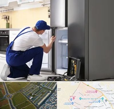 سرویس یخچال در الهیه مشهد