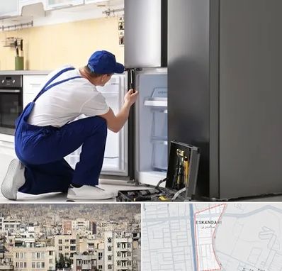 سرویس یخچال در اسکندری