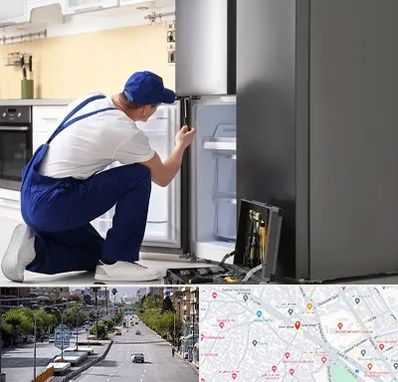 سرویس یخچال در خیابان زند شیراز