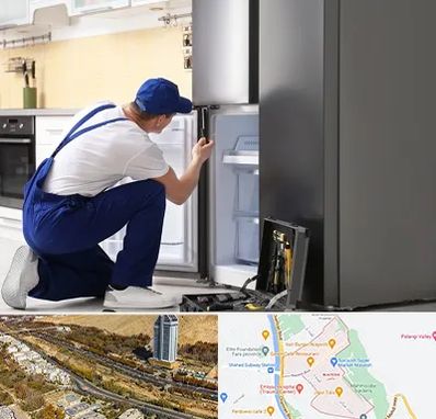 سرویس یخچال در خیابان نیایش شیراز