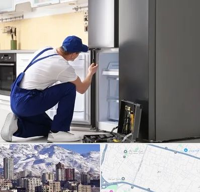 سرویس یخچال در ازگل