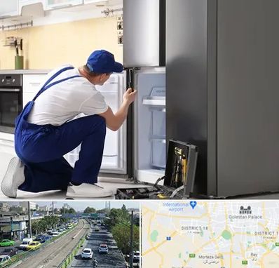 سرویس یخچال در جنوب تهران 